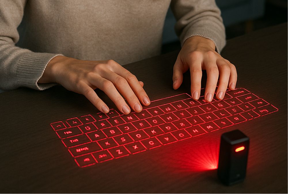 Projection Keyboard (Types of computer keyboards)