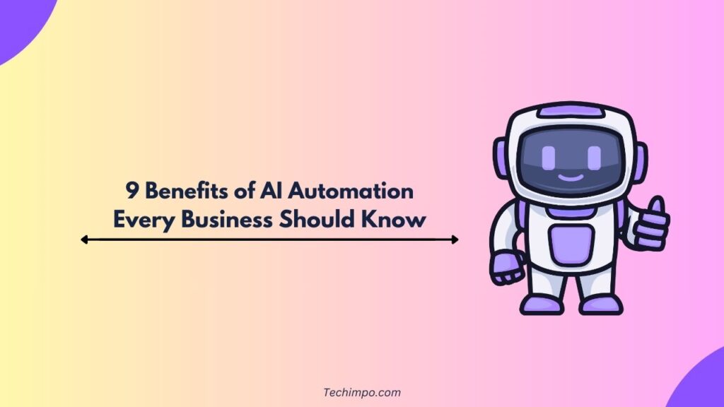 benefits of AI automation